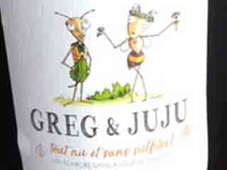 Vin rouge Greg et Juju